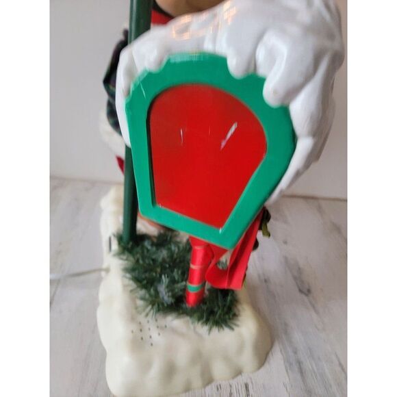 Telco 1995 Mickey Mouse animated mailbox Xmas decor motionette - Picture 17 of 17